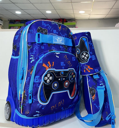 18inches 3in1 Jasmine Star School Trolley Bag