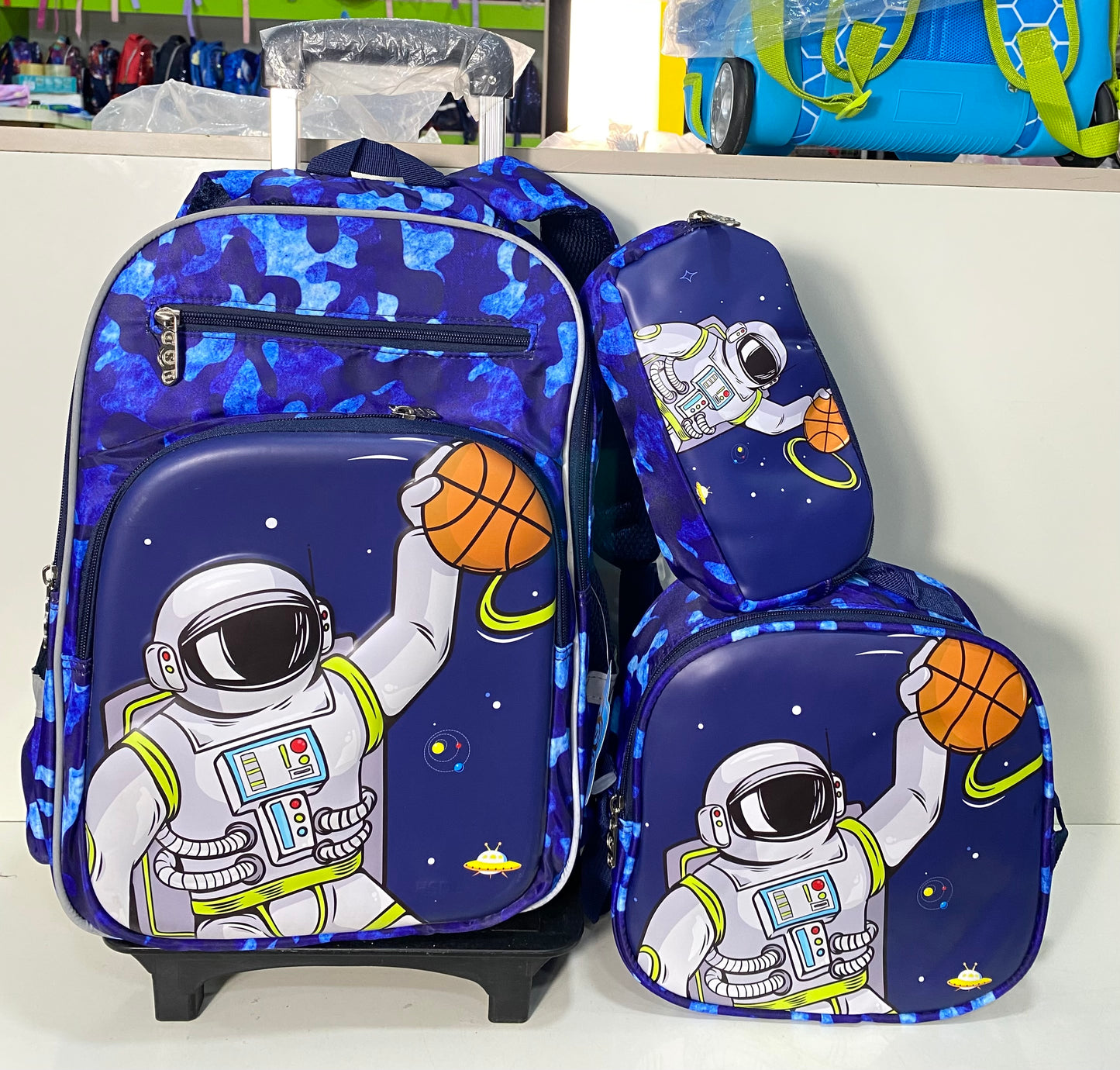 16inches 3in1 HSD Trolley School Bag