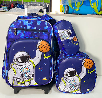 16inches 3in1 HSD Trolley School Bag