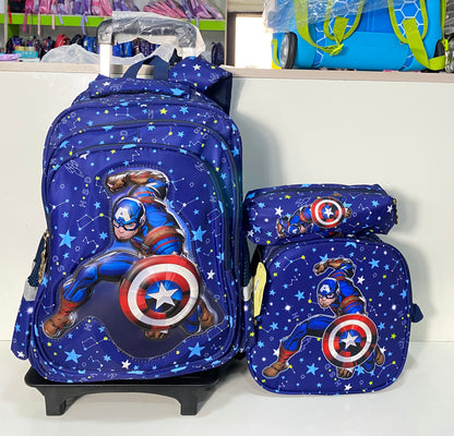 16inches 3in1 HSD Trolley School Bag