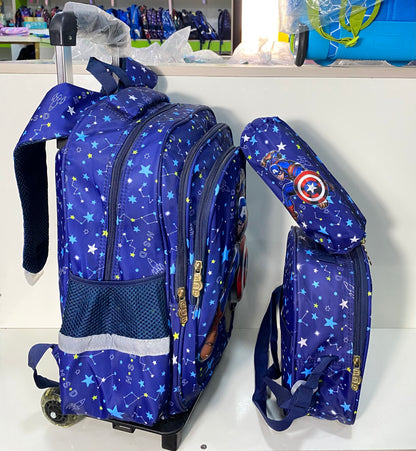 16inches 3in1 HSD Trolley School Bag