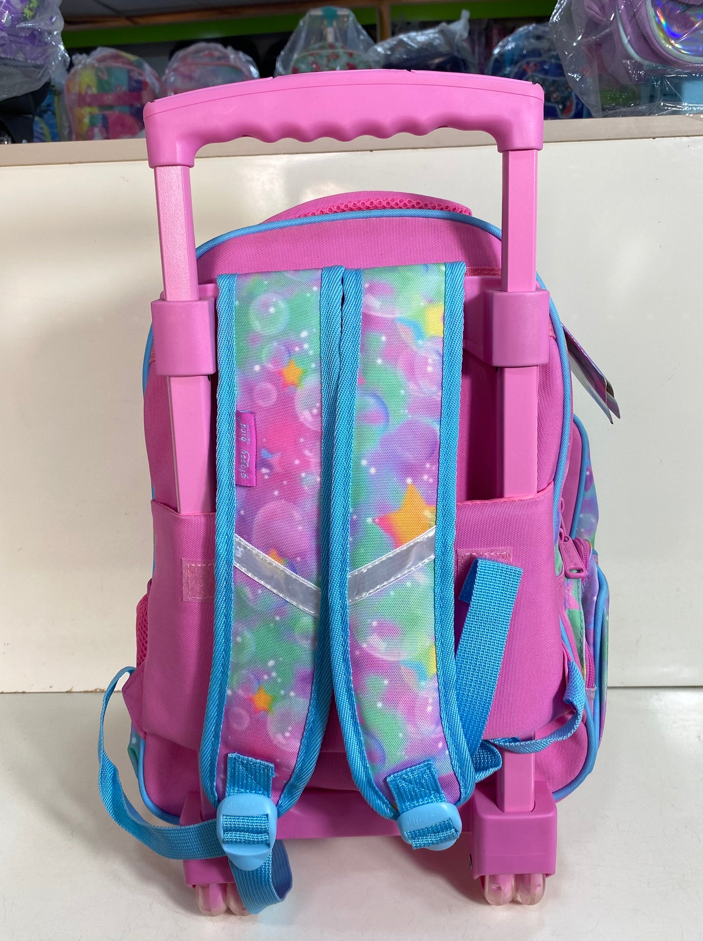 Glossy bird 15 inches 2in1 trolley set