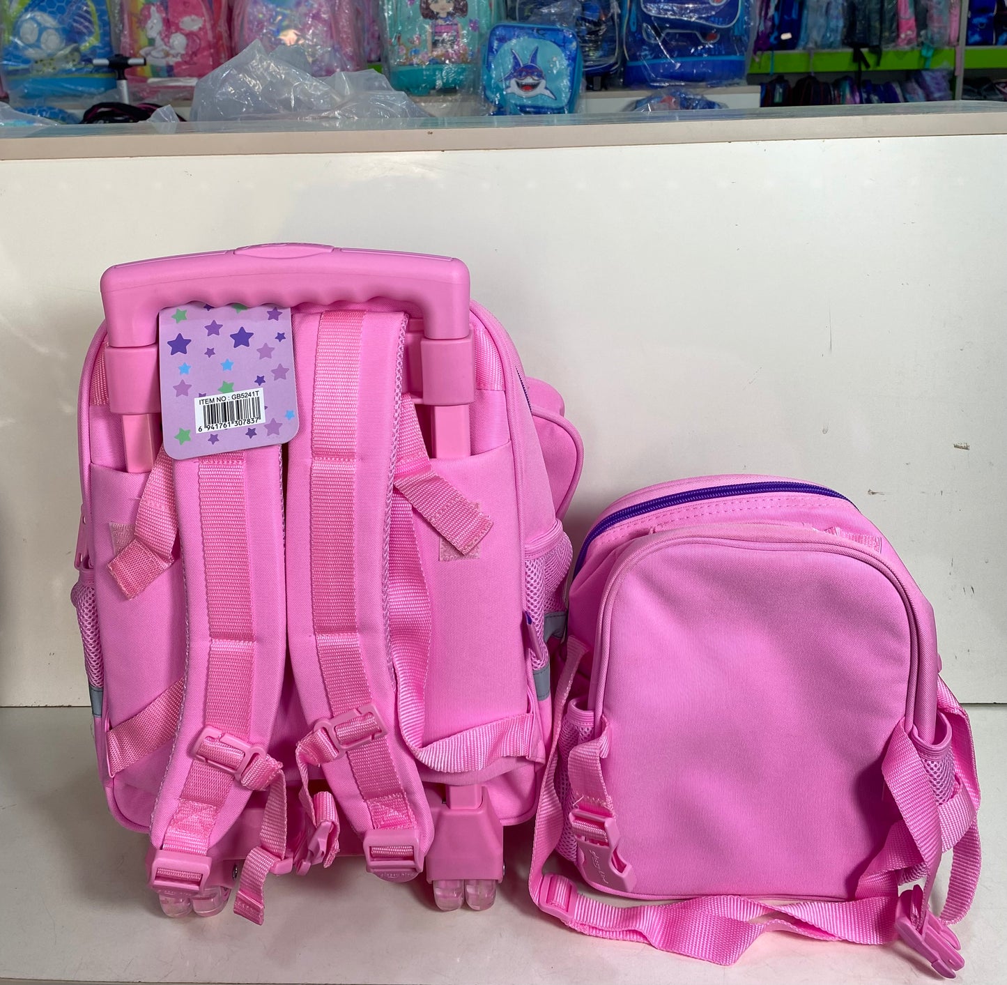 Glossy bird 15 inches 3in1 trolley set