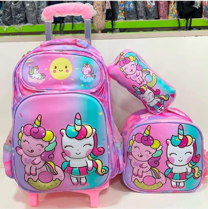 16 inches 3in1 DISNEY HSD TROLLEY SET
