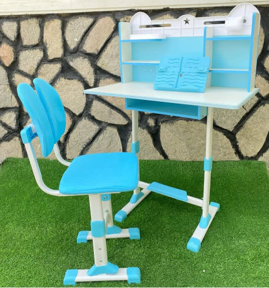 Adjustable table and chair set