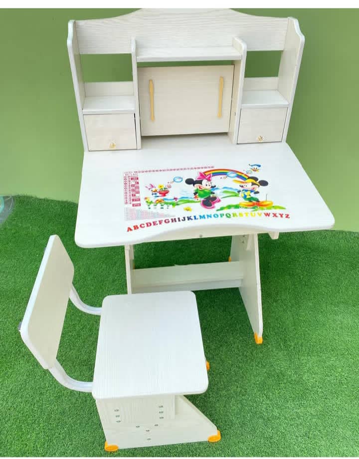 Adjustable table and chair set
