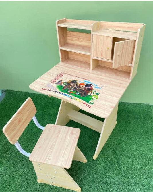 Adjustable table and chair set