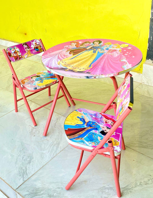 Toddler Foldable table and chairs set
