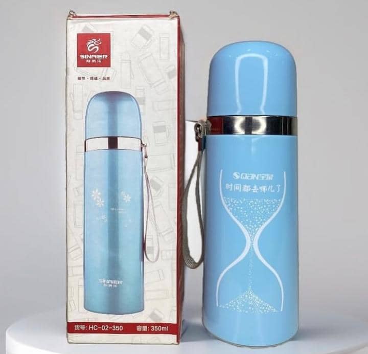 Hot/cold water stainless water flask