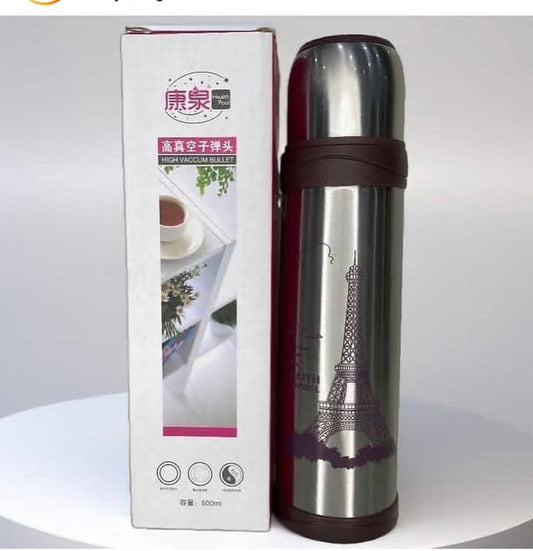 Hot/cold water stainless water flask