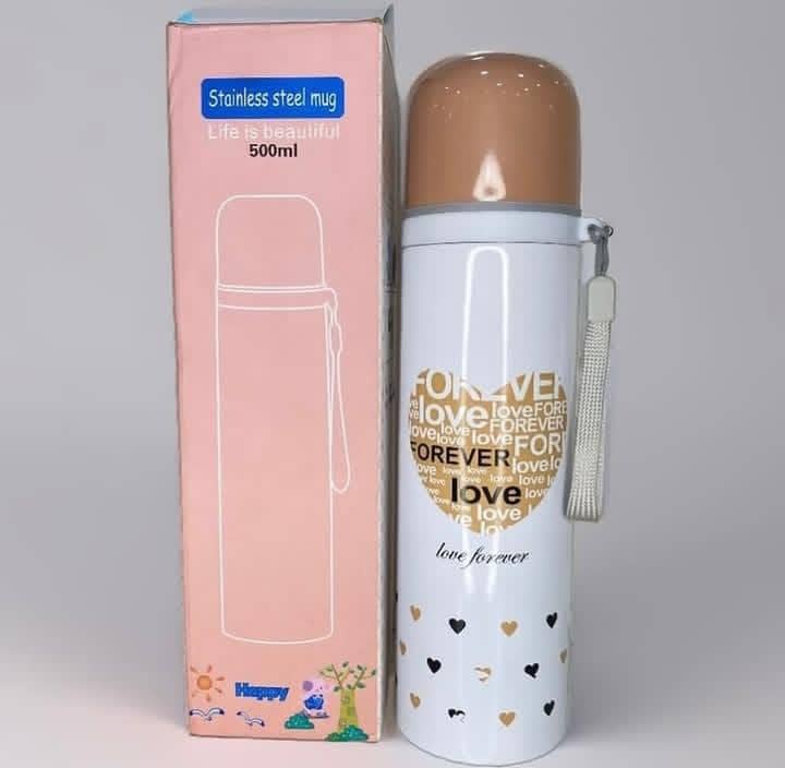 Hot/cold water stainless water flask