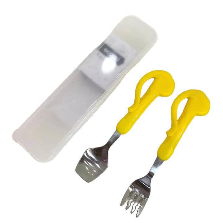 2in1 kiddies cutlery set