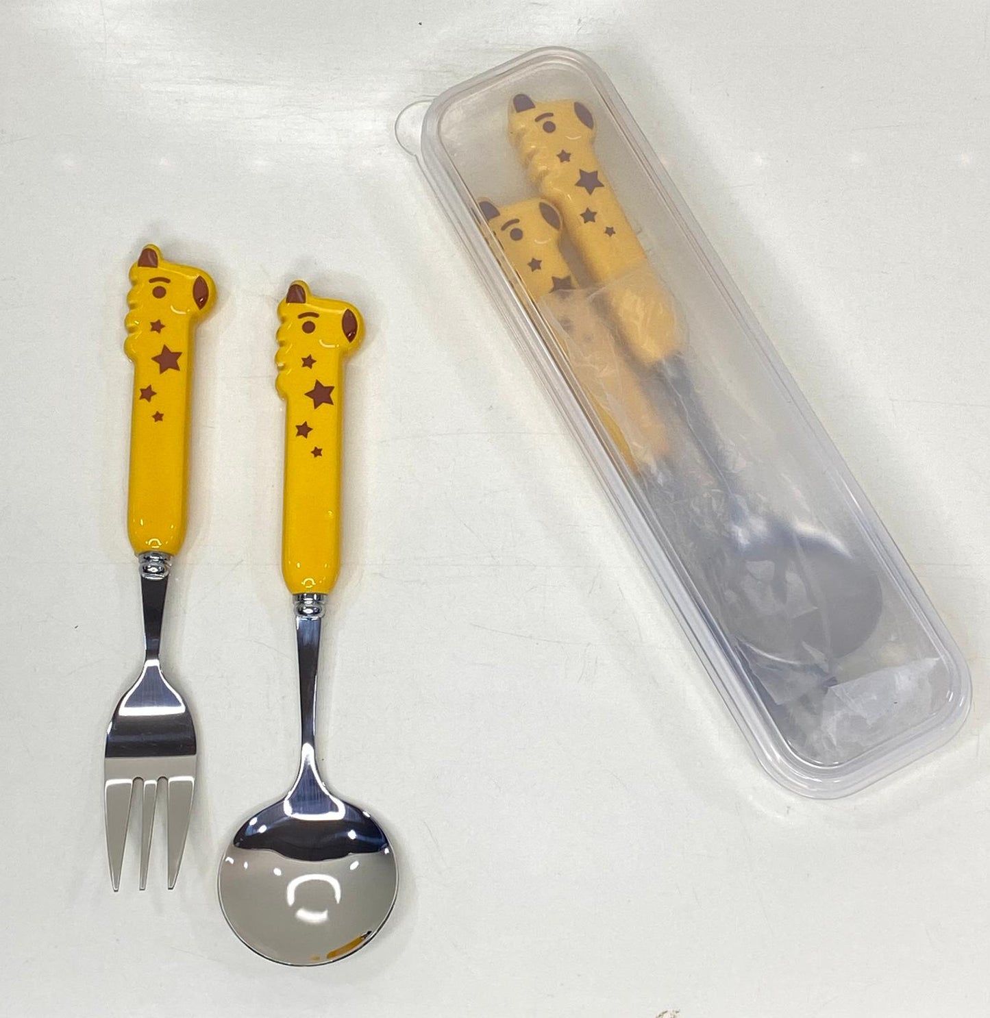 Spoon fork and chopsticks cutlery set