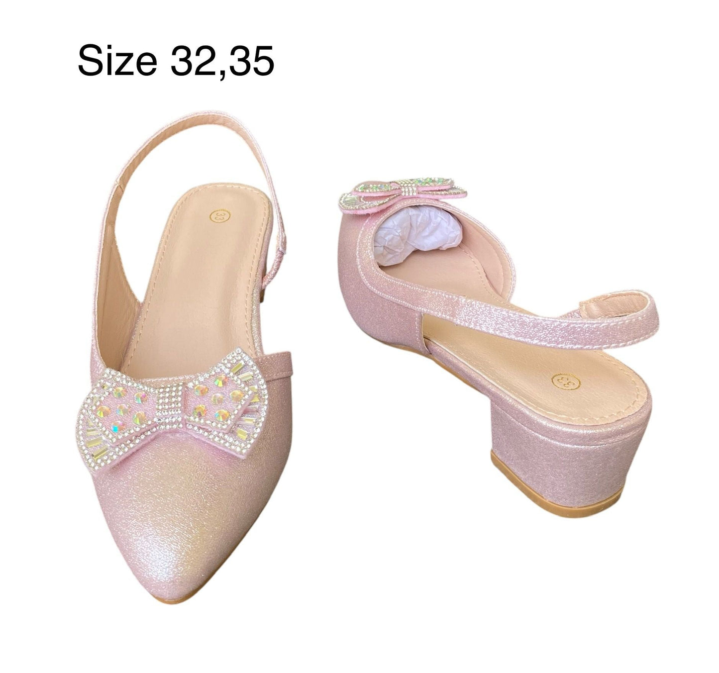 PRINCESS luxury low heels sandals